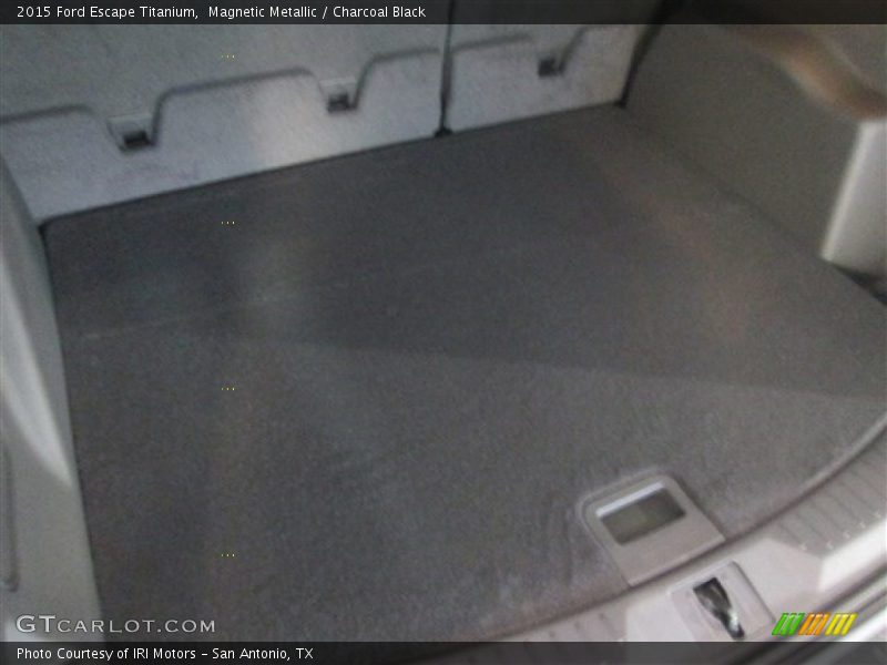 Magnetic Metallic / Charcoal Black 2015 Ford Escape Titanium