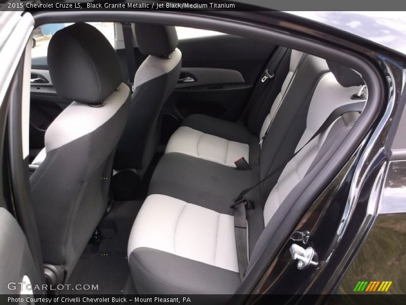 Black Granite Metallic / Jet Black/Medium Titanium 2015 Chevrolet Cruze LS