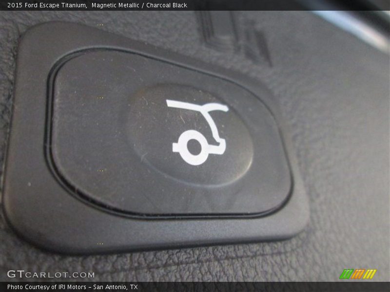 Magnetic Metallic / Charcoal Black 2015 Ford Escape Titanium