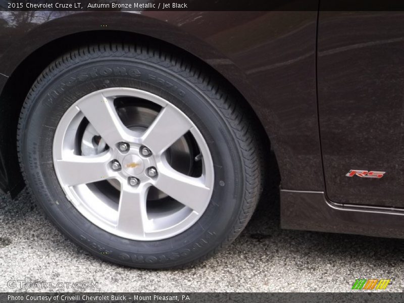 Autumn Bronze Metallic / Jet Black 2015 Chevrolet Cruze LT