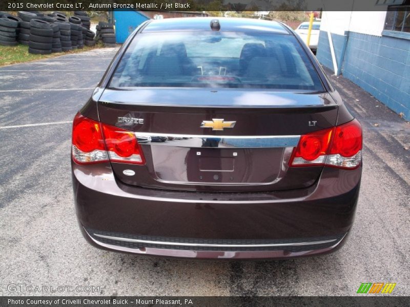 Autumn Bronze Metallic / Jet Black 2015 Chevrolet Cruze LT