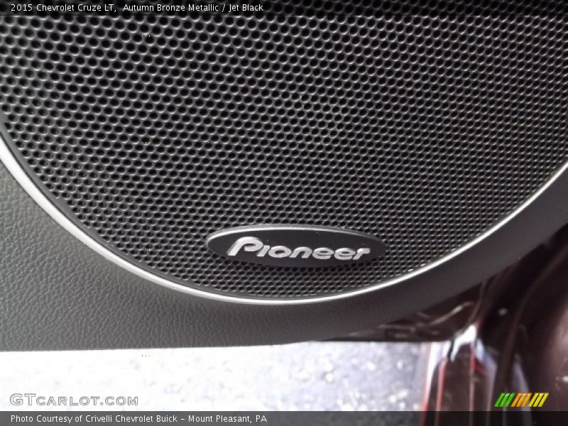 Autumn Bronze Metallic / Jet Black 2015 Chevrolet Cruze LT