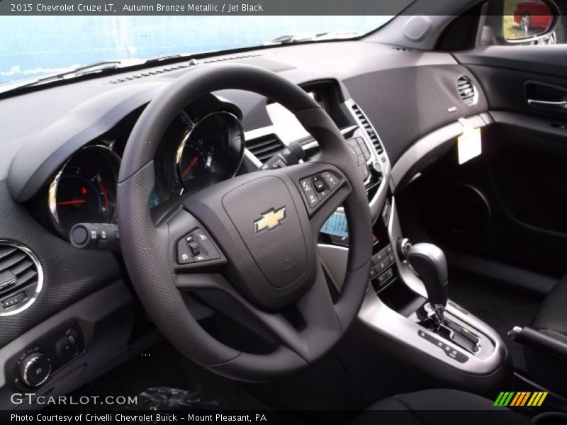 Autumn Bronze Metallic / Jet Black 2015 Chevrolet Cruze LT