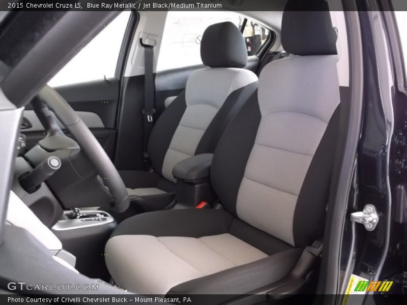 Front Seat of 2015 Cruze LS