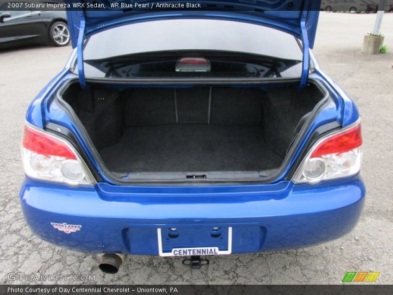 WR Blue Pearl / Anthracite Black 2007 Subaru Impreza WRX Sedan