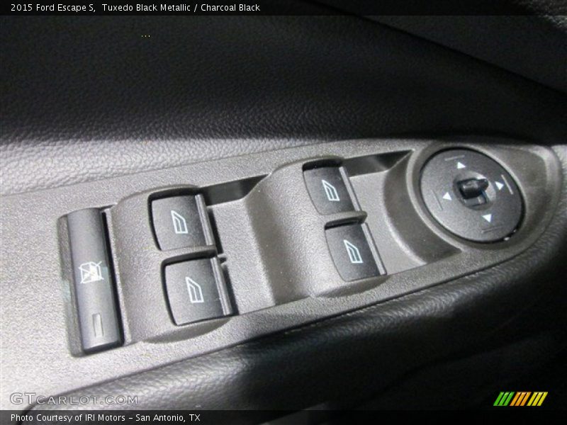 Tuxedo Black Metallic / Charcoal Black 2015 Ford Escape S