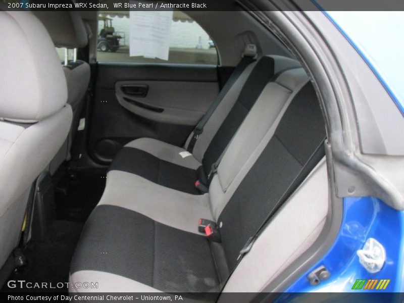 WR Blue Pearl / Anthracite Black 2007 Subaru Impreza WRX Sedan