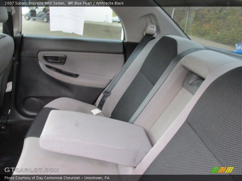 WR Blue Pearl / Anthracite Black 2007 Subaru Impreza WRX Sedan