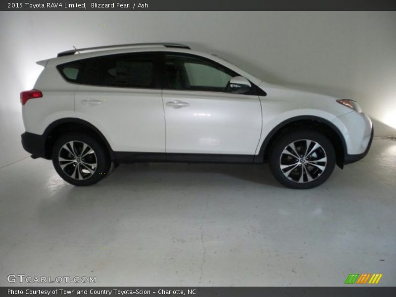 Blizzard Pearl / Ash 2015 Toyota RAV4 Limited