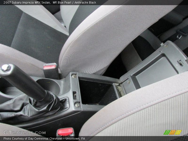 WR Blue Pearl / Anthracite Black 2007 Subaru Impreza WRX Sedan