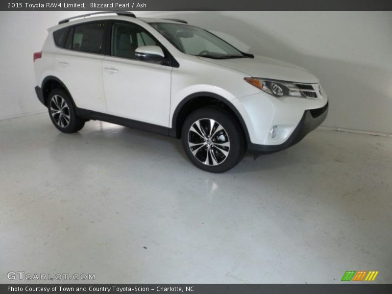 Blizzard Pearl / Ash 2015 Toyota RAV4 Limited