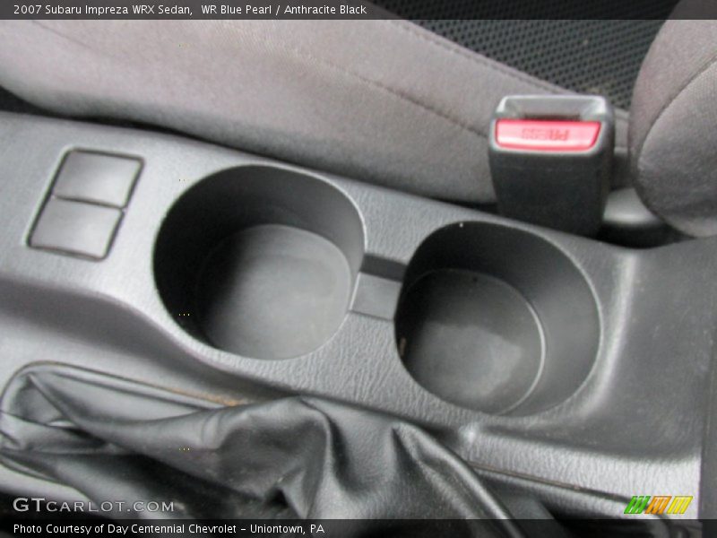 WR Blue Pearl / Anthracite Black 2007 Subaru Impreza WRX Sedan