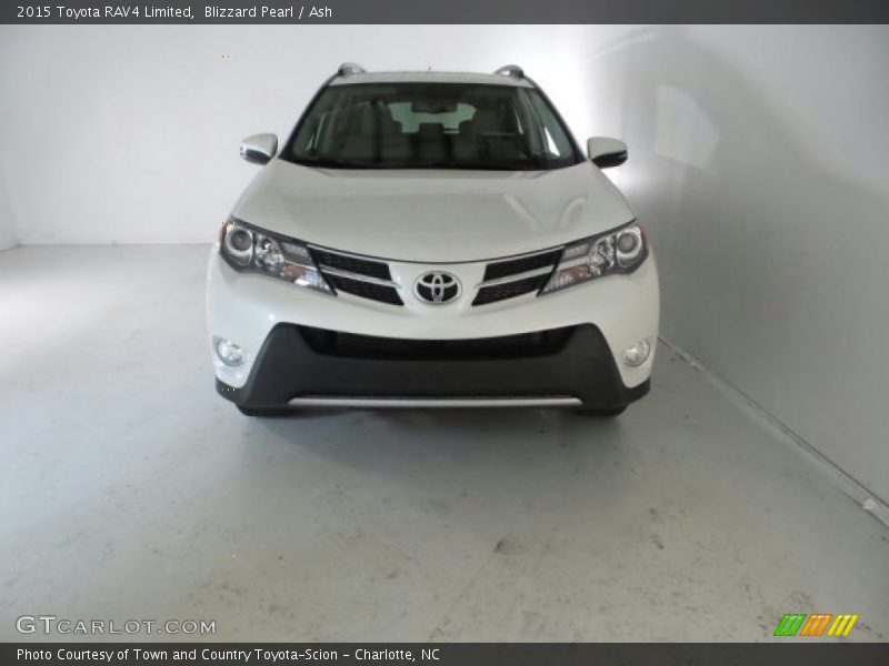 Blizzard Pearl / Ash 2015 Toyota RAV4 Limited