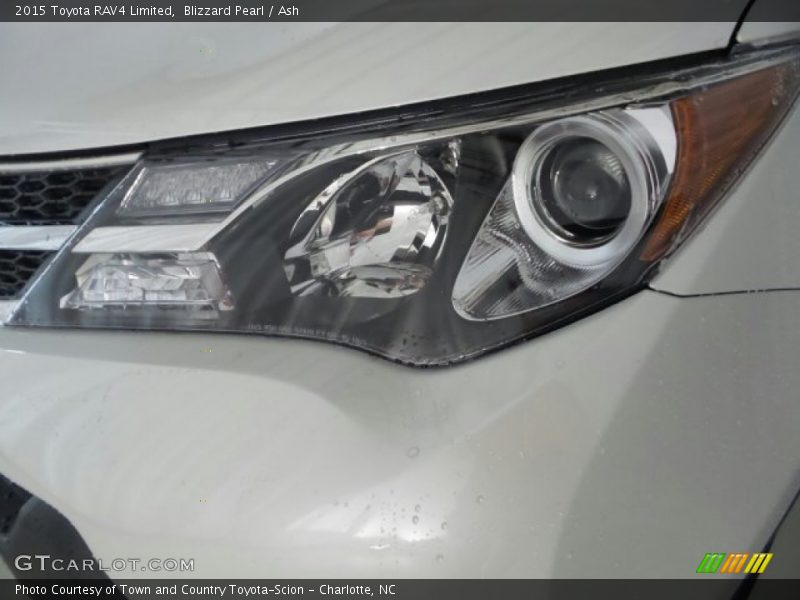 Blizzard Pearl / Ash 2015 Toyota RAV4 Limited