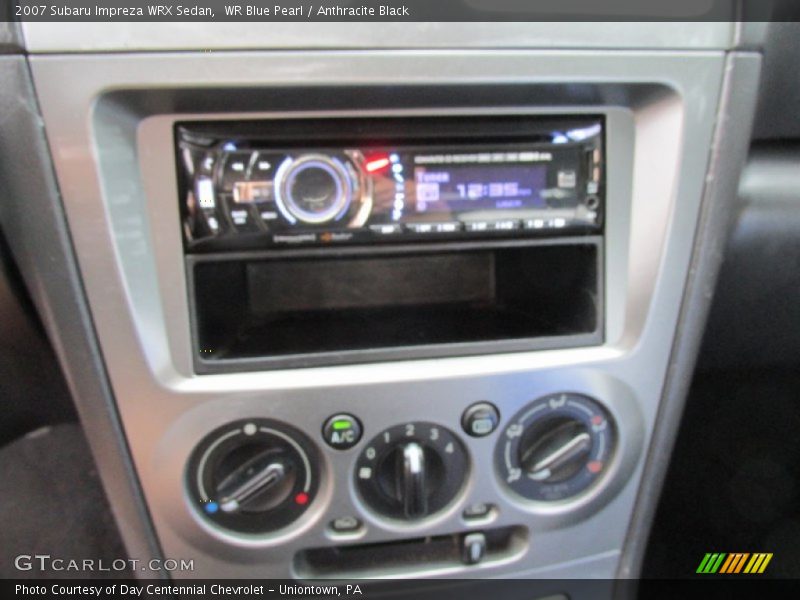 WR Blue Pearl / Anthracite Black 2007 Subaru Impreza WRX Sedan
