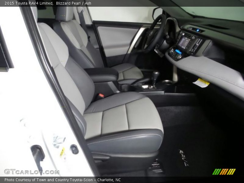 Blizzard Pearl / Ash 2015 Toyota RAV4 Limited