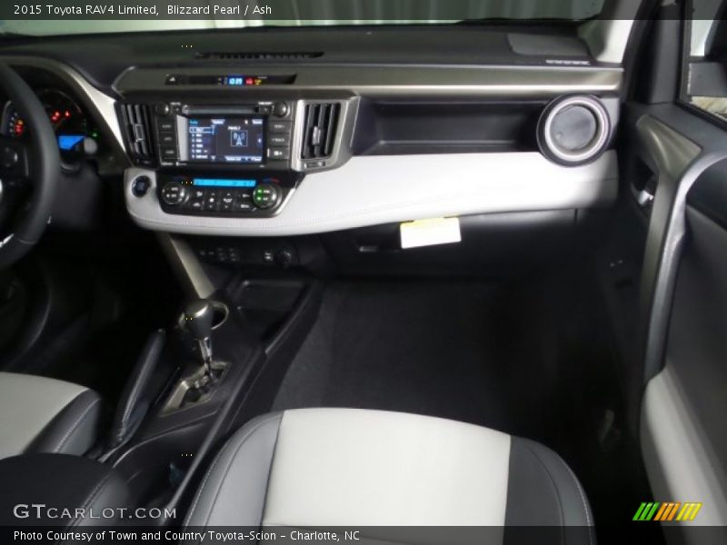 Blizzard Pearl / Ash 2015 Toyota RAV4 Limited