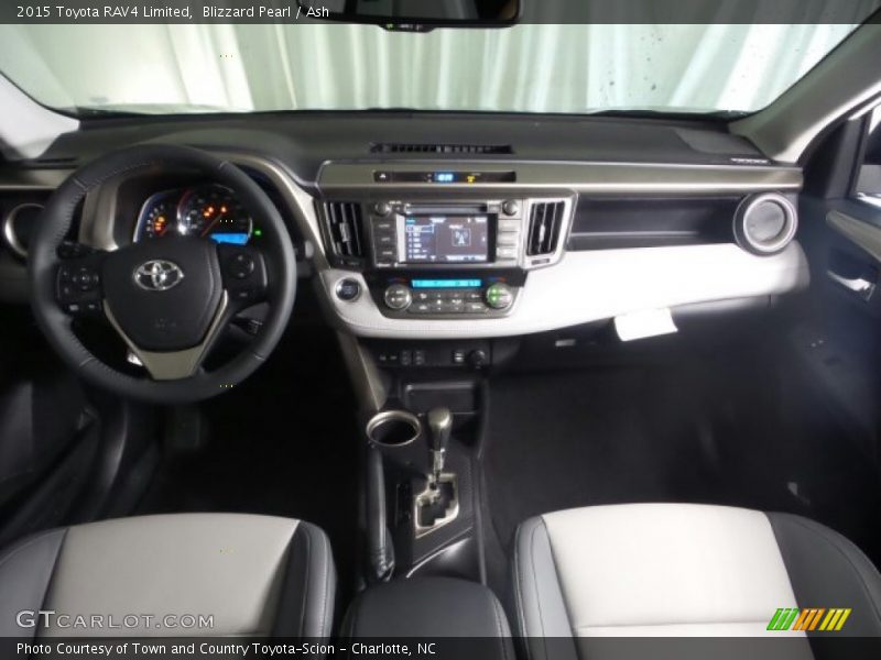 Blizzard Pearl / Ash 2015 Toyota RAV4 Limited