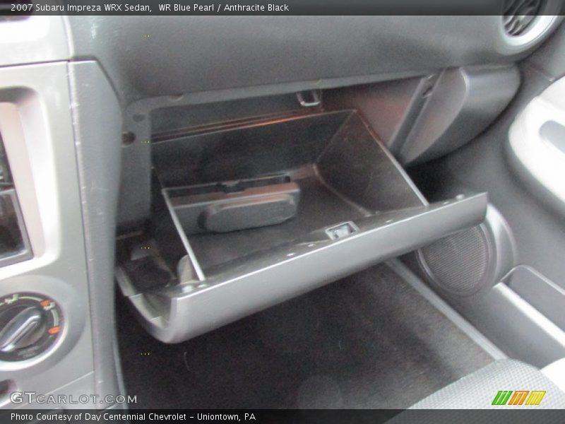 WR Blue Pearl / Anthracite Black 2007 Subaru Impreza WRX Sedan