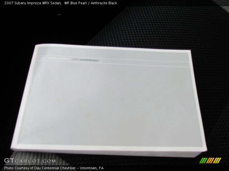 WR Blue Pearl / Anthracite Black 2007 Subaru Impreza WRX Sedan