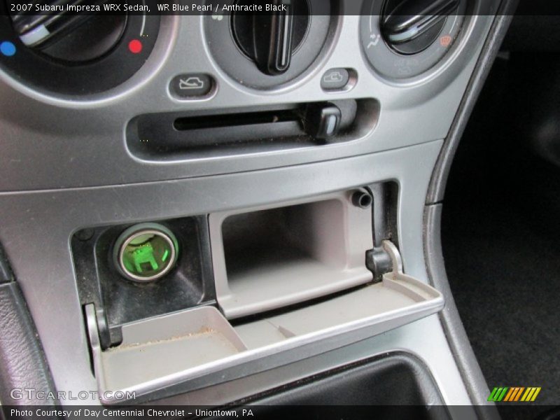 WR Blue Pearl / Anthracite Black 2007 Subaru Impreza WRX Sedan