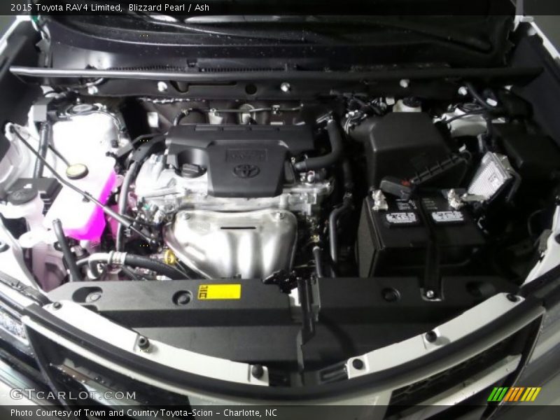 Blizzard Pearl / Ash 2015 Toyota RAV4 Limited