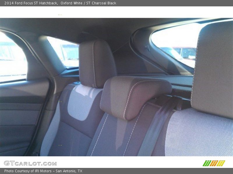 Oxford White / ST Charcoal Black 2014 Ford Focus ST Hatchback