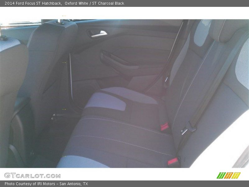 Oxford White / ST Charcoal Black 2014 Ford Focus ST Hatchback