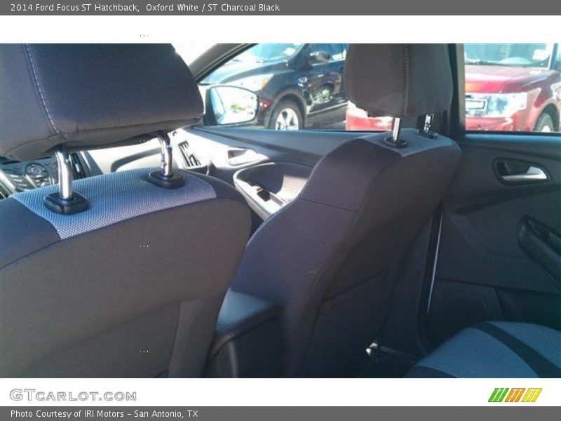 Oxford White / ST Charcoal Black 2014 Ford Focus ST Hatchback