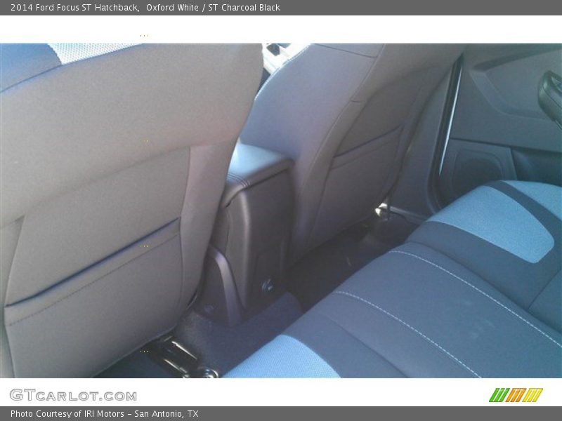 Oxford White / ST Charcoal Black 2014 Ford Focus ST Hatchback