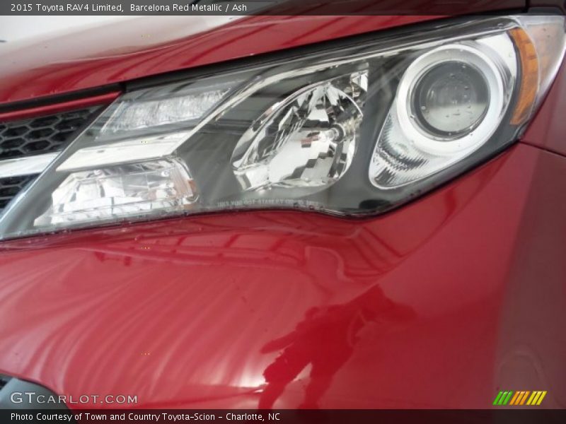 Barcelona Red Metallic / Ash 2015 Toyota RAV4 Limited