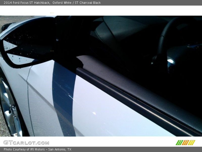 Oxford White / ST Charcoal Black 2014 Ford Focus ST Hatchback
