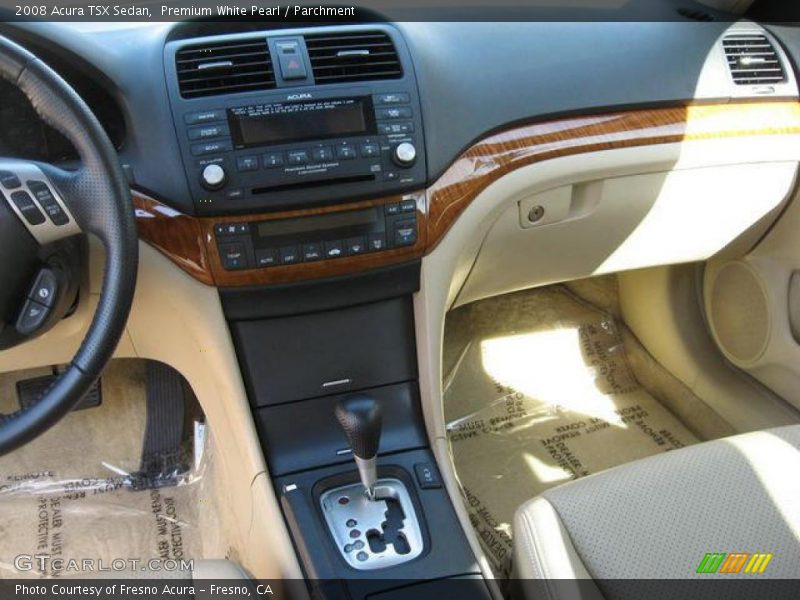 Premium White Pearl / Parchment 2008 Acura TSX Sedan