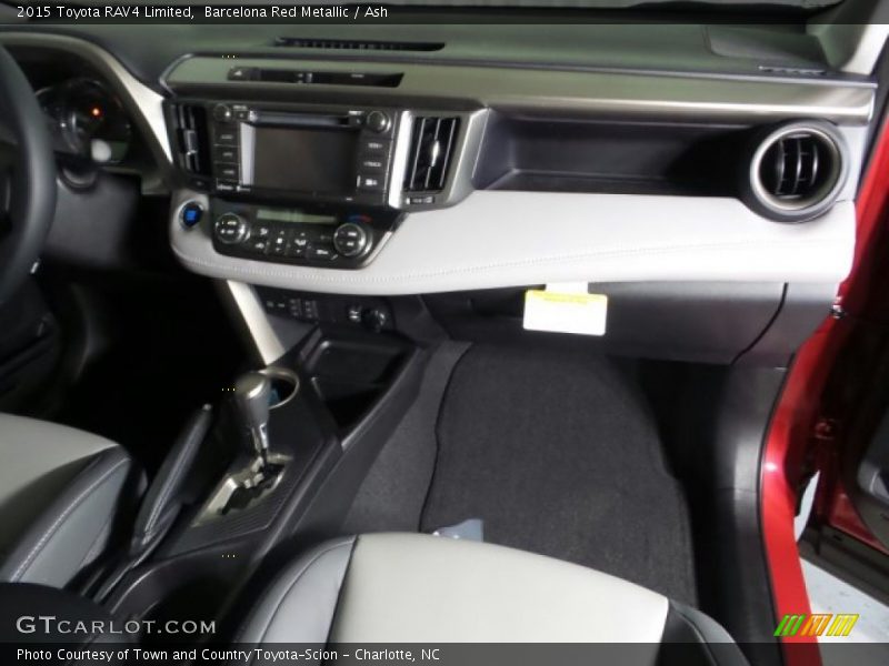 Barcelona Red Metallic / Ash 2015 Toyota RAV4 Limited