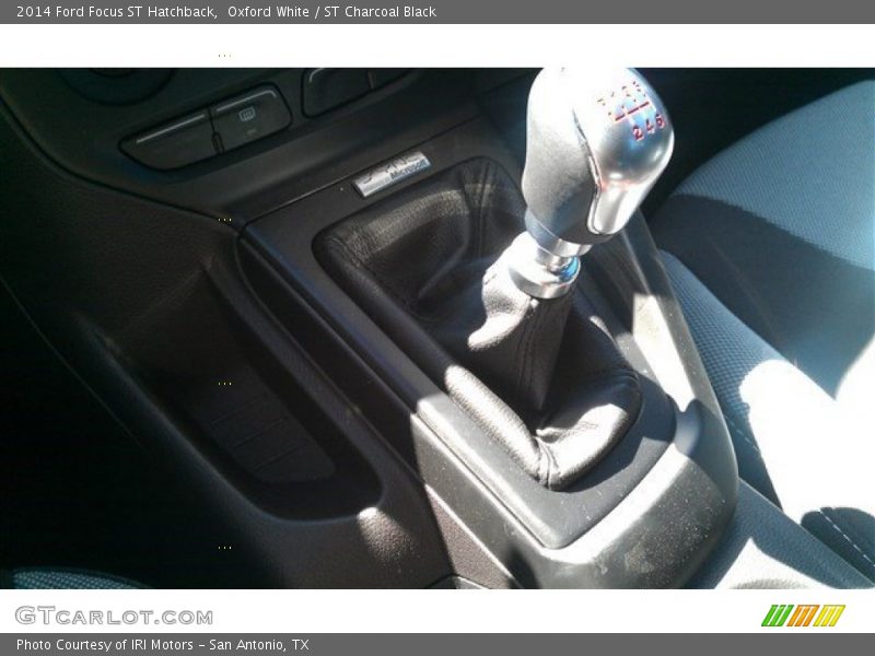 Oxford White / ST Charcoal Black 2014 Ford Focus ST Hatchback