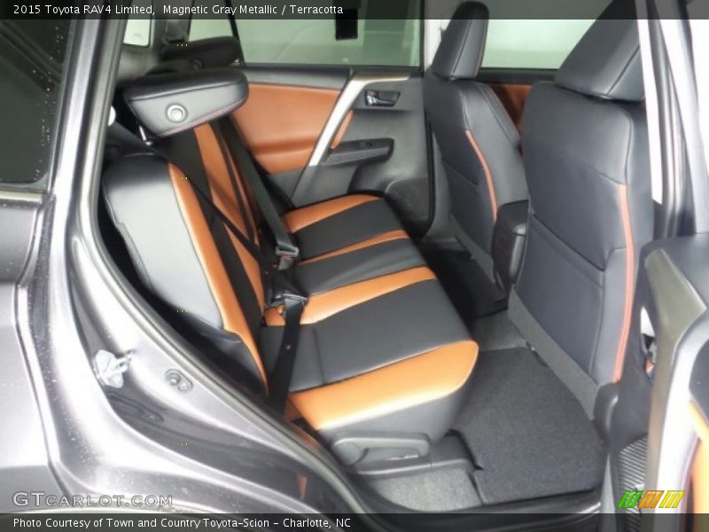 Rear Seat of 2015 RAV4 Limited