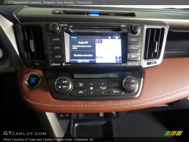 Magnetic Gray Metallic / Terracotta 2015 Toyota RAV4 Limited