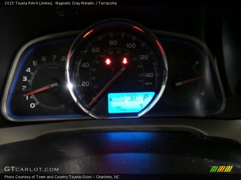 Magnetic Gray Metallic / Terracotta 2015 Toyota RAV4 Limited