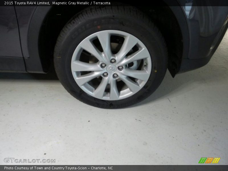 Magnetic Gray Metallic / Terracotta 2015 Toyota RAV4 Limited