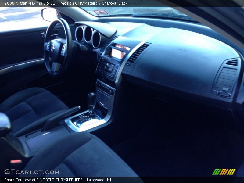 Precision Gray Metallic / Charcoal Black 2008 Nissan Maxima 3.5 SE