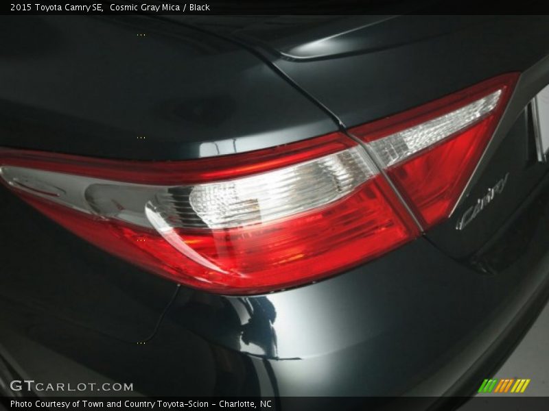 Cosmic Gray Mica / Black 2015 Toyota Camry SE
