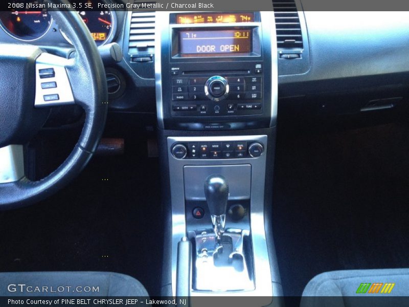 Precision Gray Metallic / Charcoal Black 2008 Nissan Maxima 3.5 SE