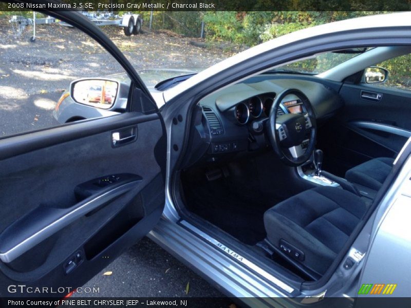 Precision Gray Metallic / Charcoal Black 2008 Nissan Maxima 3.5 SE