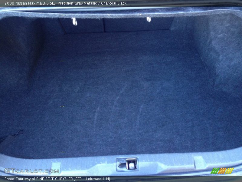 Precision Gray Metallic / Charcoal Black 2008 Nissan Maxima 3.5 SE