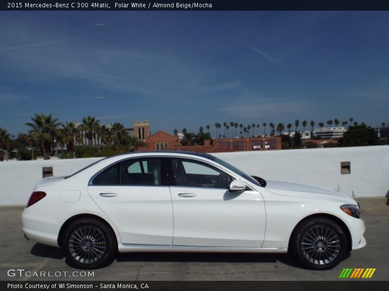 Polar White / Almond Beige/Mocha 2015 Mercedes-Benz C 300 4Matic