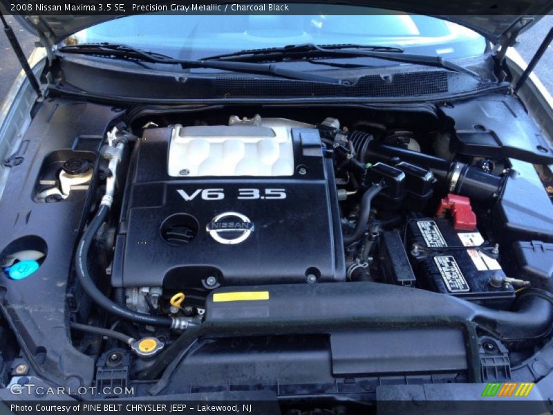 Precision Gray Metallic / Charcoal Black 2008 Nissan Maxima 3.5 SE