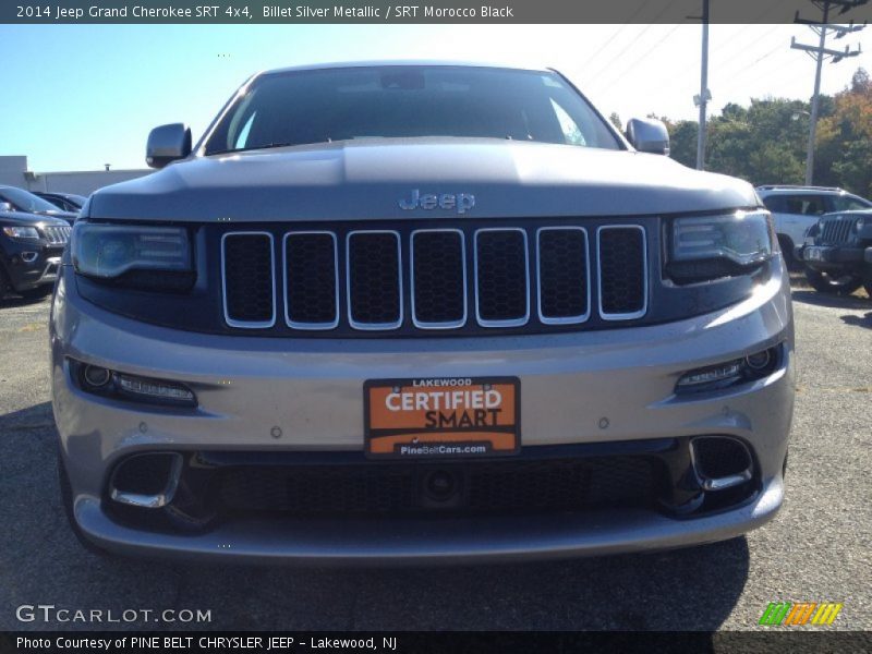 Billet Silver Metallic / SRT Morocco Black 2014 Jeep Grand Cherokee SRT 4x4