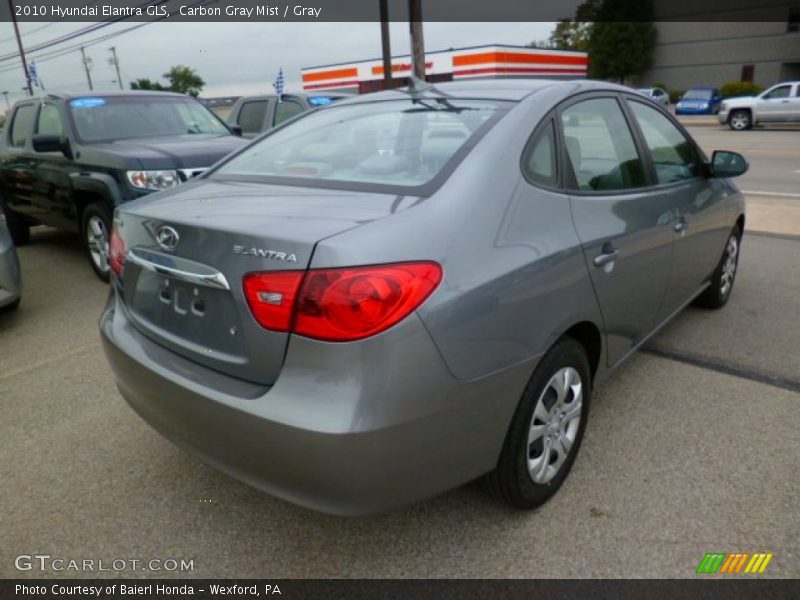 Carbon Gray Mist / Gray 2010 Hyundai Elantra GLS