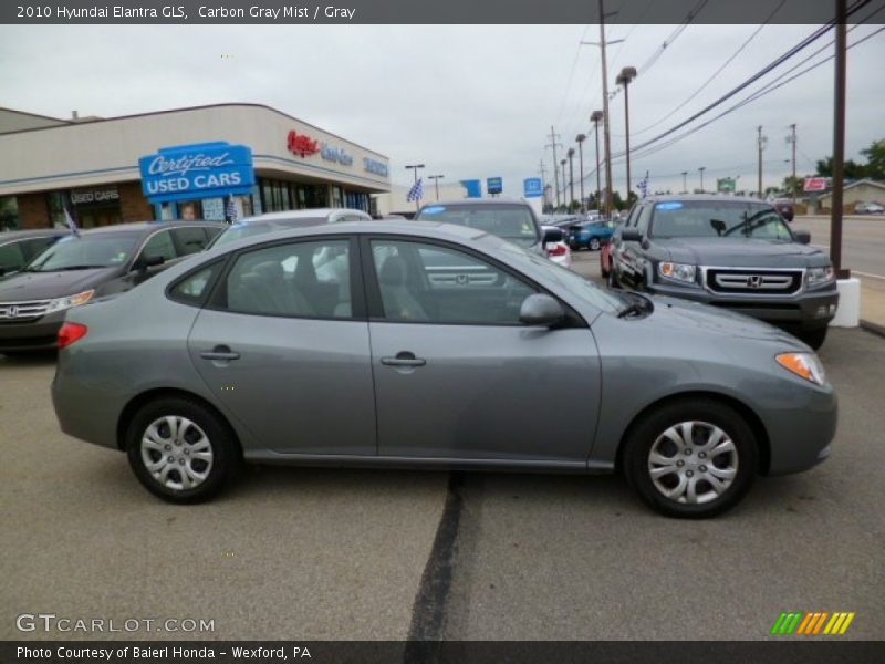 Carbon Gray Mist / Gray 2010 Hyundai Elantra GLS