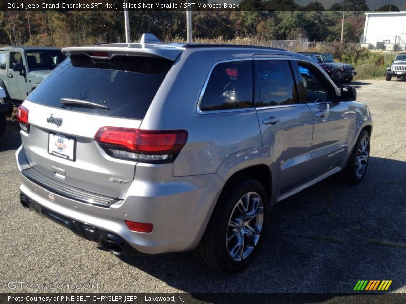 Billet Silver Metallic / SRT Morocco Black 2014 Jeep Grand Cherokee SRT 4x4